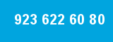 923 622 60 80 923 622 60 80
